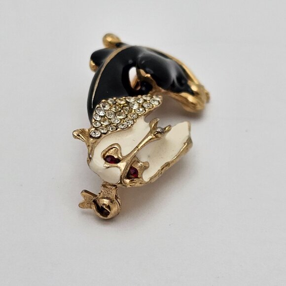 Vtg Brooch & Earrings Bassett Hound Dog 70s Classy Elegant Statement Jewelry Set - Picture 7 of 16